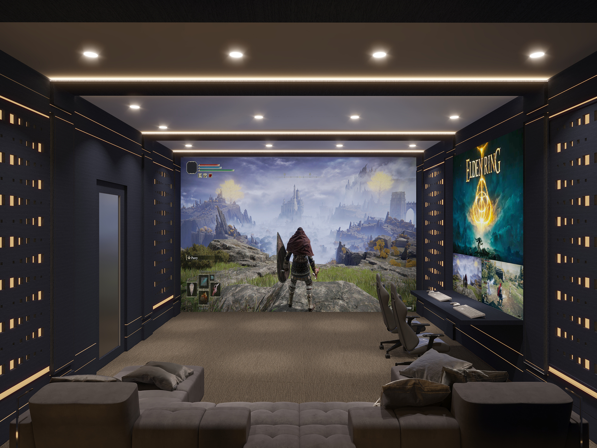 Gaming Rooms Symbolize the Evolution of Home Theater